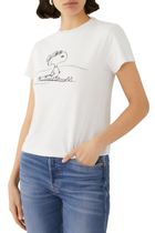 Classic Ski Snoopy T-Shirt